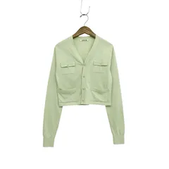 未使用品 2025SS AURALEE オーラリー Super High Gauge Cotton Knit Cardiga スーパーハイゲージコットンニットカーディガン 1 A25SC06KAのサムネイル