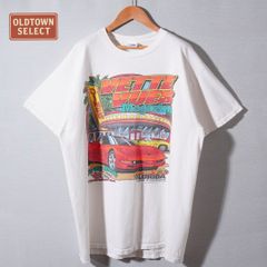 90s USA 企画 シボレー コルベット Tシャツ XL ホワイト ヴィンテージ CHEVROLET Corvette C3 C5 デルタ DELTA オーバーサイズ ビッグシルエット ストリート Vette Vues Magazine 古着 c5016