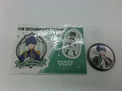 【TAKA154-12】△一部未開封　アイドルマスター SideM Mマス　グッズ2点セット　ステッカー＆缶バッジ　天峰 秀のサムネイル
