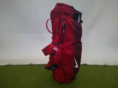 中古 ナイキ NIKE　スタンド式　キャディバッグ　レッド//0[5166]■博多のサムネイル