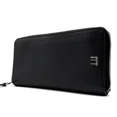 美品 ダンヒル dunhill カドガン 長財布 ラウンドファスナー ジップウォレット レザー ブラック 黒 サイフ 夏休み 帰省 お盆 敬老の日 シルバーウィーク 秋 ハロウィン 七五三 ギフト プレゼントのサムネイル