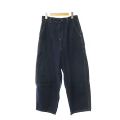 ドミンゴ Domingo ボリュームパンツ デニム テーパード M ブルー /HK ■OSのサムネイル