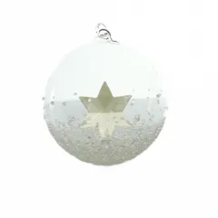 スワロフスキー SWAROVSKI クリスマス オーナメント ボール 2014年度限定品 クリアカラー /SS ■OSのサムネイル