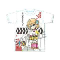 【新品】【HS限定】ガールズ&パンツァー 最終章 Ukiyo-e Art 大洗高名美人図 ダージリン フルグラフィックTシャツ XL【正規品】のサムネイル