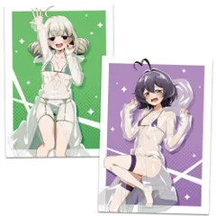 【新品】魔法少女にあこがれて クリアファイル 柊うてな＆阿良河キウィ レインコート水着ver. 描き下ろし【正規品】のサムネイル