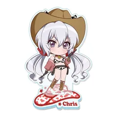 【新品】戦姫絶唱シンフォギアXV ぷちちょこアクリルスタンド 雪音クリスカウガールver.【正規品】のサムネイル
