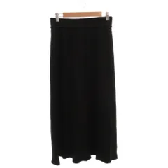 ソニアリキエル SONIA RYKIEL スカート 42 黒 ブラック アンゴラ混 マキシ丈 ウール /SC ■ECF007のサムネイル