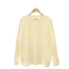 スノーピーク snow peak RECYCLED COTTON SWEAT CREWNECK スウェット クルーネック トレーナー 長袖 L アイボリー /HS ■OS ■SHのサムネイル