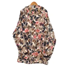 グッチ GUCCI ザノースフェイス THE NORTH FACE パターン フーディ ナイロン ウィンドブレーカー 花柄 XS マルチカラー 649246 XAABV ☆AA★のサムネイル