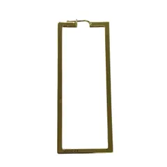 ☆グッチ 726864 ラージ レクタングル シングル ピアス 片耳用 ゴールド金具 アクセサリー GUCCIのサムネイル