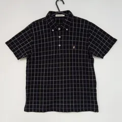 Hush Puppies ハッシュパピー　メンズ　Мサイズ　半袖　夏服　綿100％　ポロシャツ　ボタンダウン　スリット付き　ASR8-12のサムネイル