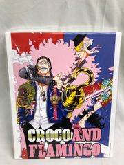ワンピース☆夢の一枚☆クロコダイル＆ドフラミンゴ☆フルカラーアート