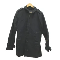 ジースターロウ G-Star RAW コート L 黒 ブラック 長袖 エポレット ボタンフロント /NP ■GY99のサムネイル