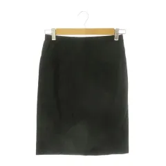 ナルシソロドリゲス Narciso Rodriguez スカート 38 黒 ブラック 無地 タイト 膝丈 /MN7 ■GY06のサムネイル