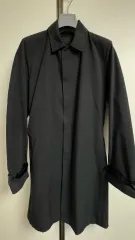 48 PRADA プラダ 2010FW ナイロン パテント コートのサムネイル