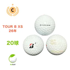 ロストボール ブリヂストン ツアーB TOUR B XS コーポレートカラー 2026年モデル 20球 Cランク ゴルフボールのサムネイル