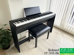 【メンテナンス＆クリーニング済み】 ローランド FP-30X-BK ブラック 2022年製 | 電子ピアノ 中古 88鍵盤  スリムタイプ  | 千葉・東京・神奈川・埼玉・愛知限定　中古電子ピアノ専門店の配送設置込のサムネイル