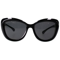 シャネル BUTTERFLY SUNGLASSES サイドハートココマーク バタフライサングラス レディース 54□18-140のサムネイル