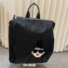 HAPPY FACE レディエマ リュック ブラック　管理番号SC890のサムネイル