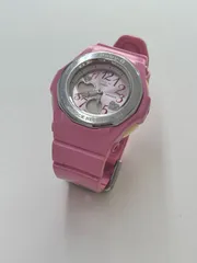 D【ヴィンテージ】CASIO Baby-G BGA-101 Gemmy Dial シリーズ ピンクモデル レディースのサムネイル
