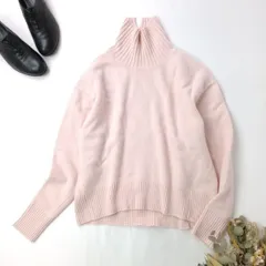 ESTNATION エストネーション ウール カシミヤ ハイネック ニット プルオーバー /26Fのサムネイル
