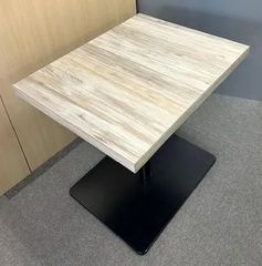 木目調 スクエア サイドテーブル カフェテーブル4台纏め売り - メルカリ