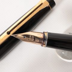 Pelikan ペリカン 万年筆 ビンテージ ドイツ製 黒 ブラック ゴールド
