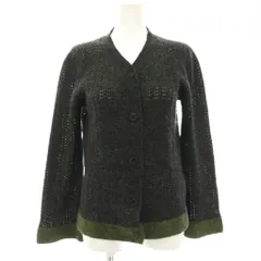 エンポリオアルマーニ EMPORIO ARMANI ニットカーディガン ウール 長袖 42 グレー /HN ■GY03のサムネイル