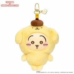 新品未使用ちいかわ×サンリオキャラクターズ Kiramekko（うさぎ×ポムポムプリン）グレイ・パーカー・サービス 製品番号:4571609388494 管理番号:1058M-605のサムネイル