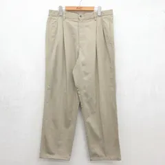 W36/古着 ラルフローレン チャップス パンツ メンズ 90年代 90s コットン ベージュ 26jul30のサムネイル