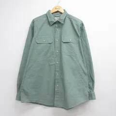 XL/古着 エルエルビーン 長袖 ブランド シャツ メンズ 00年代 00s コットン カーキ 26jul30のサムネイル