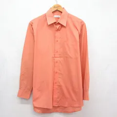 L/古着 ピエールカルダン 長袖 ブランド シャツ メンズ 00年代 00s オレンジ 26jul30のサムネイル