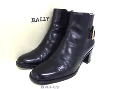 BALLY バリー レザー ショートブーツ 表記サイズ 35 (約22.0cm) 靴 シューズ レディース ブラック系 DP5874のサムネイル