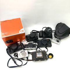 [카메라 정리 판매]Canon SONY Welica KONICA MINOLTA CASIO 카메라 필름 카메라 정크 품 디카 ☆