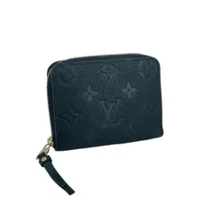【中古】 LOUIS VUITTON ルイ ヴィトン モノグラム アンプラント ジッピーコインパース M60574 ノワール ブラック RFID メンズ レディース レザー 財布 26012725 GSのサムネイル
