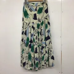 AZUL BY MOUSSY アズールバイマウジー スカート ロングスカート 250FSB31-178C MIX PAINT TIERED SKIRTのサムネイル