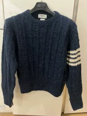 26fw トム・ブラウン モヘア ネイビースセーター 4サイズ (ほぼ新品)のサムネイル