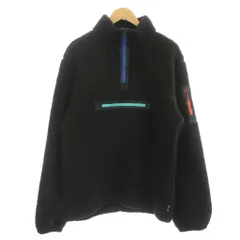 ピーエスポールスミス PS Paul Smith ボアジャケット XL 黒 ブラック 長袖 ハーフジップ ポケット付き PY-9N-73458 /GPのサムネイル