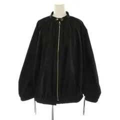 エンフォルド ENFOLD 25SS CIRCLE-ARM BLOUSON ブルゾン ジャケット ジップアップ 38 黒 300HS230-1290 /NR ■OSのサムネイル