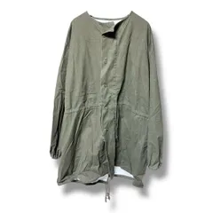 WAIPER .inc ワイパーインク 21WP68 60s復刻 U.S.ARMY VESICANT ガスプロテクティブコート アウター 長袖 ミリタリーコート ノーカラー メンズ サイズM カーキ 秋 ゴーゴー古着久喜倉庫店 47 No.K2571Yのサムネイル