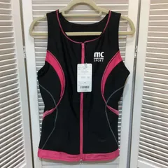 未使用☆marie claire SPORT マリクレール スポーツ 吸汗速乾水着 11号 ブラック 上のみのサムネイル