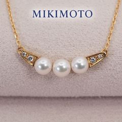 ゴースト様　TSUTSUMI 18金/K18YG ダイヤモンド　ネックレス 華奢 ゴースト様 TSUTSUMI 18金/K18YG ダイヤモンド ネックレス 華奢 - メルカリ