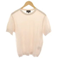 エンポリオアルマーニ EMPORIO ARMANI ニット セーター クルーネック 半袖 M ピンクベージュ 6L1MY1 1MF1Z /YTのサムネイル