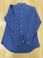 Ralph Lauren　ラルフローレン　 ギンガムチェックシャツ 　Mサイズのサムネイル