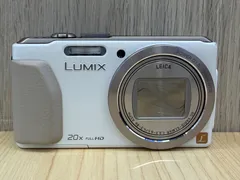 C【中古品・通電確認のみ】Panasonicデジカメ LUMIX DMC-TZ40 ホワイト C-2.0-2.36のサムネイル