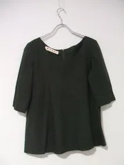 MARNI/バックジップブラウス/マルニ/カーキ【中古】【レディース】1-0614S▲のサムネイル