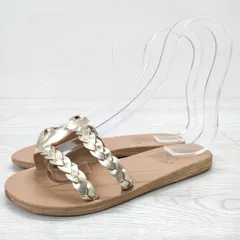 ANCIENT GREEK SANDALS シューズ サイズ35 サンダル ベージュ ゴールド レディース エンシェントグリークサンダルズ【中古】3-0714S☆のサムネイル