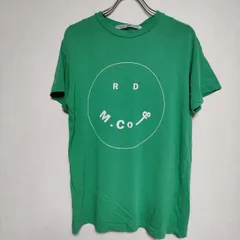 R&D.M.Co- S コットンキュプラ SMILY スマイリー 半袖Ｔシャツ カットソー グリーン レディース オールドマンズテーラー【中古】4-0808S∞のサムネイル