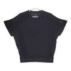 soil 日本製 コットン ワッフル 半袖Ｔシャツ カットソー ブラック レディース ソイル【中古】5-0507S∞のサムネイル