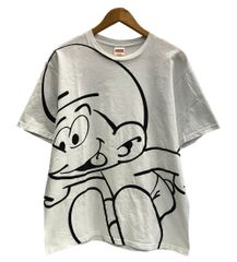 シュプリーム SUPREME ×SMURF Smurfs Tee スマーフ Tシャツ ホワイト Tシャツ ホワイト Lサイズ 101MT-6657のサムネイル